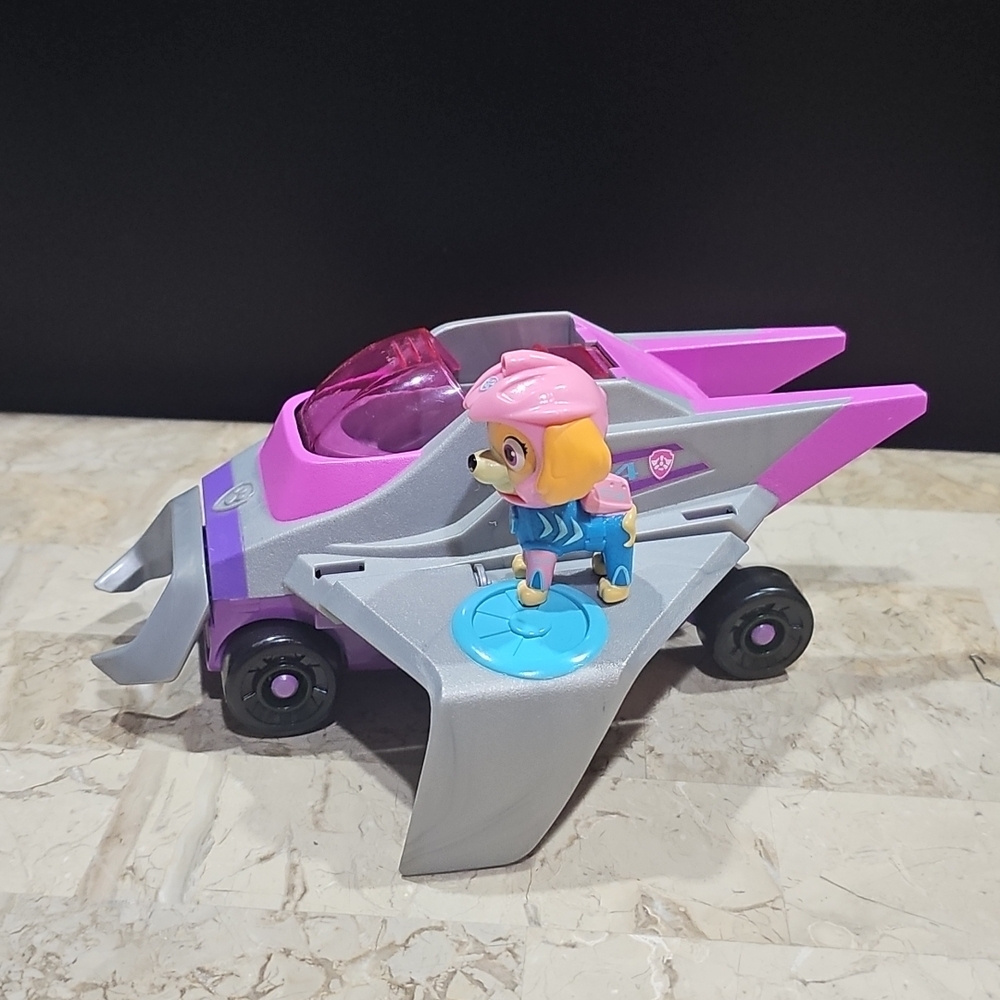 Nickelodeon Paw Patrol Skye's Manta Ray Vehicle Aqua Pups Figure Toy
